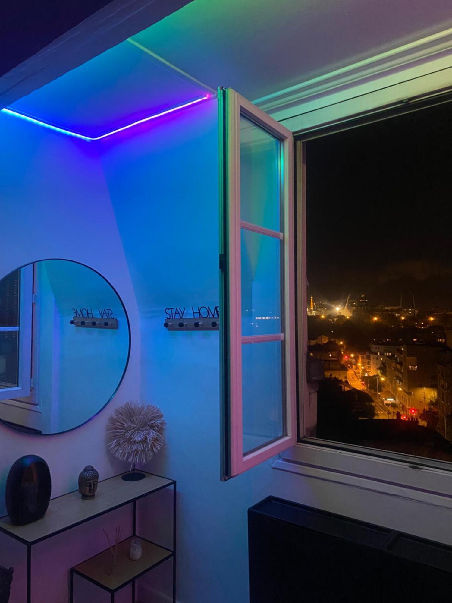 Appartement Vue Tour Eiffel Ligne 14 A Cote De Paris Gentilly Dış mekan fotoğraf
